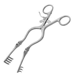 Retractor Manual Ajustable de Acero Inoxidable con Autobloqueo, Instrumento Ortopédico Veterinario, Certificado CE Clase I, 1 Año de Garantía - Product Image 4