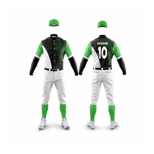 Ensembles respirants uniformes de baseball unisexes sur mesure avec impression de logo personnalisé tailles adultes grande taille du Pakistan - Product Image 6