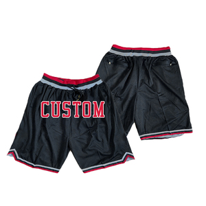 Shorts de sport pour hommes en maille unie, personnalisables, séchage rapide, respirants, écologiques, 100 % polyester, décontractés, pour la course et le basketball, vente en gros - Product Image 6
