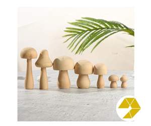 Poupée en bois poupée en bois originale en gros supérieure en vrac naturel bricolage artisanat fait à la main inachevé authentique exportation de haute qualité - Product Image 2