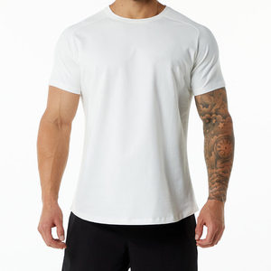 T-shirts 100% polyester coton sensation taille américaine t-shirts en polyester vierges pour sublimation t-shirts impression personnalisée unie - Product Image 2