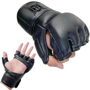 Guantes de Boxeo de Piel Auténtica Personalizables al por Mayor para MMA y Muay Thai con Cierre y Absorción de Humedad para Entrenamiento de Boxeo - Product Image 1