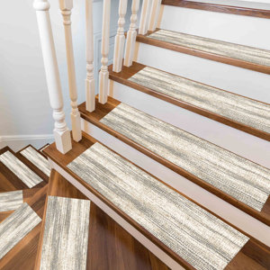 Tapis imprimé : motif ethnique moderne beige et gris, lavable en machine, Gobelin - Product Image 1