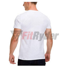 Venta al por mayor de algodón de alta calidad camiseta personalizada entrenamiento correr ropa casual transpirable y personalización del servicio OEM - Product Image 5
