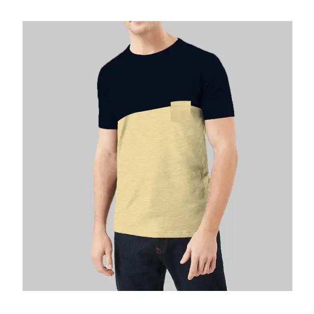 Latest Summer Arrivals Solid Color O Neck T-Shirts With Front Pocket And Short Sleeves Available In Multiple Colors