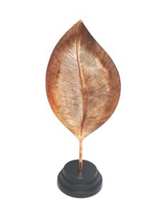 Sculpture en aluminium personnalisée sur socle en marbre avec finition argentée pour la décoration de hall de chambre et de bureau - Product Image 5