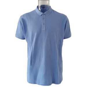 Hombres de alta calidad para Polo Color sólido Tallas grandes Ropa de verano transpirable Precio de fábrica Adulto Tallas grandes Hombres para Polo - Product Image 1