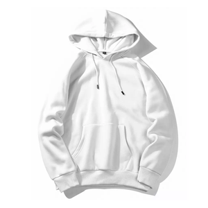 Sweatpants à capuche surdimensionnés pour hommes personnalisés, respirants, en coton et polyester, avec fermeture éclair brodée, imprimés, fabriqués au Pakistan - Product Image 4