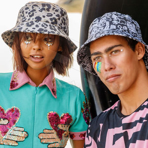 Mode Logo personnalisé femmes seau bassin casquette chapeau de plage imprimé graphique seau chapeau de haute qualité bonne qualité chapeaux - Product Image 3