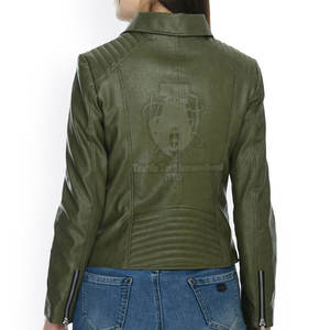 Chaqueta de Cuero para Mujer de la Mejor Calidad a un Precio Razonable, Chaquetas de Cuero Genuino, Estilo Moderno para Mujer - Product Image 2