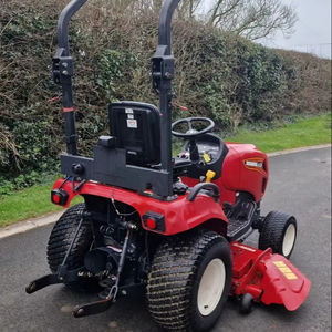 Shibaura Compact Cordless Tractor Ride-on Lawnmower with Self-Propelled Feature 173cc Rotary Mower for DIY Grading Grass Box - Product Image 1