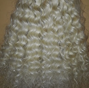 CABELLO HUMANO CRUDO SINGLE DRAWN MACHINE TRAMA PELO RUBIO - Product Image 2