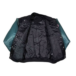 High Quality Satin Bomber Baseball <b>Jacket</b> for <b>Men</b> Unique Design with Custom Satin <b>Canvas</b> Best Price Front Bomber <b>Jacket</b> for man - Product Image 4