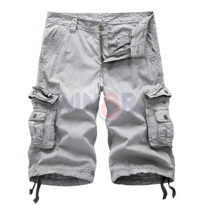 Pantalones Cortos Cargo Transpirables de Cintura Media para Hombre, de Alta Calidad Profesional, Talla Personalizada, Ropa Casual con Logotipo Personalizado, Diseño Sólido - Product Image 1