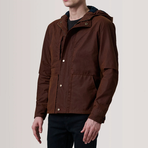 Fashionable Men <b>Canvas</b> <b>Jacket</b> Durable Fabric Comfortable Fit For Street Style And Casual Outings Winter <b>Jacket</b> - Product Image 1