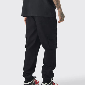 New Utility <b>Cargo</b> sweatpants <b>for</b> <b>Men's</b> With front & side <b>cargo</b> Pockets Mid Waist solid color <b>Joggers</b> Fit <b>Men's</b> Pants - Product Image 3