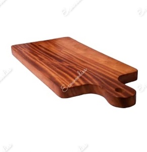 เขียงไม้ไผ่แข็งแบบพกพาเขียงสับสเต็กสำหรับหั่นผักผลไม้ขนมปังแบบเรียบง่ายดีไซน์ไม่เหมือนใคร - Product Image 6