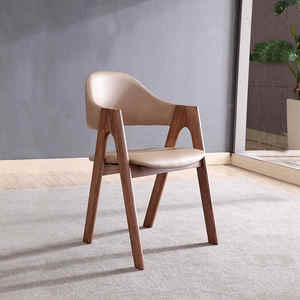 Home Furniture Restaurant Dining <b>Chair</b> Wooden Dining <b>Chair</b> for Living Room - Product Image 2