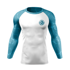 QST alta calidad MMA Rash Guards manga larga diseño personalizado lavado Unisex artes marciales mixtas deportes camisetas Jiu Jitsu Kimono - Product Image 5