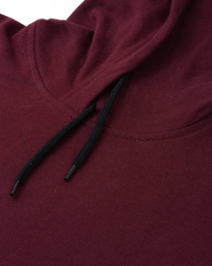 Sudadera Clásica Extra Grande para Hombre, de Algodón Grueso, para Deportes, Ejercicio al Aire Libre, Temporada de Invierno, Diseño Sólido con Capucha Delantera - Product Image 6
