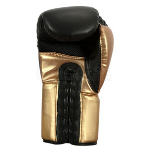 Gants de boxe avec logo personnalisé de haute qualité Nouveau design Gants de combat à lacets en cuir-Vente en gros à des fins d'entraînement - Product Image 6