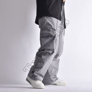 RTS Vente en gros de pantalons de neige style baggy super ski pour hommes et femmes vêtements de ski en polaire coupe-vent et chauds pour snowboard - Product Image 1