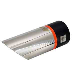 Terminale rotondo diametro 63mm inclinato in acciaio inox - Product Image 5