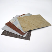 Panneau de feuille de marbre UV de haute qualité nouveauté murs intérieurs panneaux brillants décoratifs Design moderne étanche et ignifuge