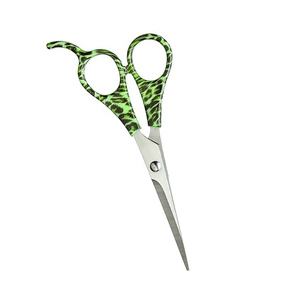 Tijeras de peluquero profesionales para diestros de acero inoxidable duraderas, cuchillas afiladas de mango medio, revestimiento de plástico para peluquería - Product Image 2