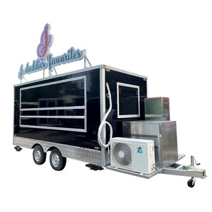 Remolques Cuadrados Nuevos y Económicos, Camión de Comida Móvil con Cocina Completa para Comida Rápida y Dulces, Hecho de Aluminio - Product Image 6