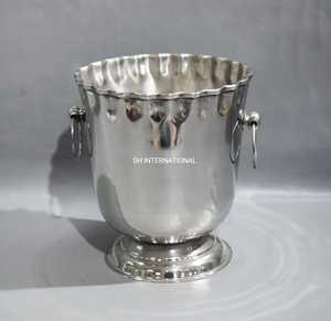 Modern Premium Glossy Stainless Steel <b>Wine</b> and Beer Cooler for Upscale Bars and Partying Beverage Tubs for Hospita - Product Image 4