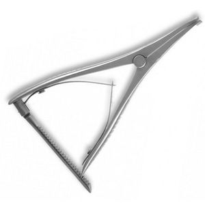 Juego de instrumentos quirúrgicos ortopédicos Cloward Style Esparcidor de lámina de 7 pulgadas con trinquete Manual Power Base al por mayor - Product Image 1