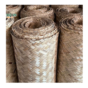 Rollo de correas de bambú tejido decorativo para proveedor de correas de bambú interior de Vietnam - Product Image 2