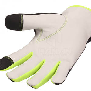 Guantes de cuero antideslizantes para tareas motoras finas, transpirables, impermeables, personalizables, ligeros, duraderos, cómodos - Product Image 3