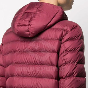 แจ็กเก็ตปลาปักเป้าสำหรับผู้ชายเสื้อแจ็คเก็ตฤดูหนาวพิมพ์ลายโลโก้ตามสั่ง - Product Image 6