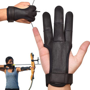 Gants de tir à l'arc pour hommes de qualité supérieure, très résistants, durables, antidérapants et protecteurs pour les sports de plein air - Product Image 1