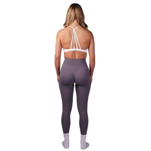 High Waist Elastic Plaid <b>Pattern</b> Yoga <b>Leggings</b> Soft Tummy Control Eco-Friendly Breathable Anti-Bacterial Full Length - Product Image 3