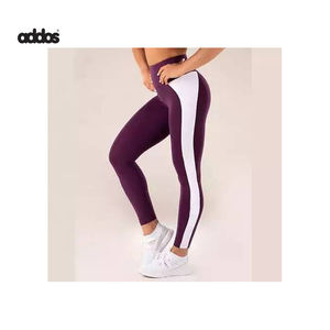 Mallas de compresión para yoga, leggings de gimnasio, dos tonos - Product Image 1