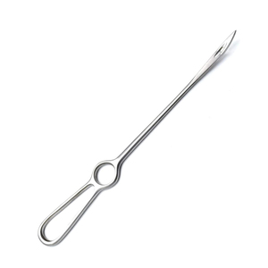 Aguja de Sutura Vulvar Reutilizable de Acero Inoxidable para Ganado, Animales de Granja, Herramienta Quirúrgica Veterinaria - Product Image 2