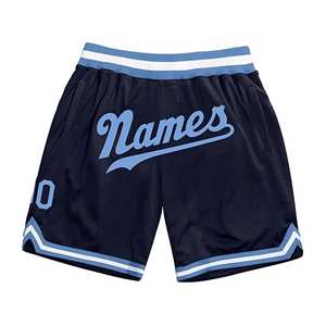 กางเกงขาสั้นเล่นบาสเก็ตบอลทำจากโพลีเอสเตอร์เอวกลางแบบถักตามต้องการมีลายชื่อ100% ตามสั่ง - Product Image 1