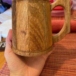 Venta al por mayor Logo Artículos de regalo Tazas de café de madera de cerámica con caja de color Embalaje Mango de madera Taza de cerámica Ocasión de Navidad - Product Image 6