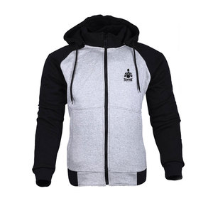 Custom Design High Quality Men Zipper Hoodies Solid Color Casual Wear Plus Size Men Zipper Hoodies - Product Image 1