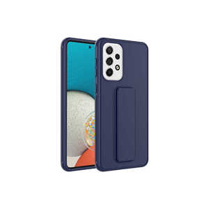 Coque de protection Premium pour Samsung Galaxy A33 5G avec béquille, en silicone Lila, anti-traces de doigts, compatible - Product Image 2