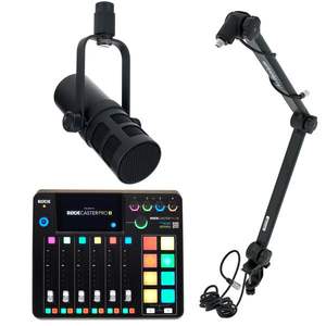 Micrófonos Auténticos RODECaster Pro, Sistema de Micrófono Integrado para Podcast, Hecho en EE. UU., Ajuste Personalizado - Product Image 1