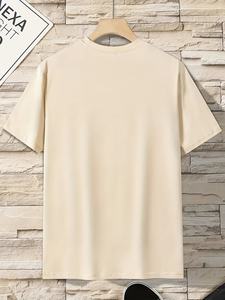 เสื้อยืดแขนสั้นสำหรับวัยรุ่นพิมพ์ลายแฟชั่นใหม่เวอร์ชันเกาหลีฤดูร้อน - Product Image 6