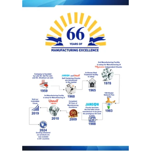 Mandril de 3 Mordazas Accionado por Motor con Centro Cerrado, Acero de Grado Industrial para Tornos CNC y Manuales - Product Image 5