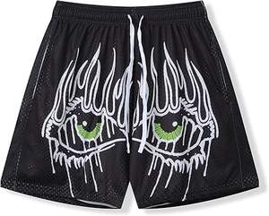 Shorts de sport pour hommes 2025 tendance, en maille sublimée, séchage rapide, pour la gym, l'été, le fitness, décontractés et respirants - Product Image 2