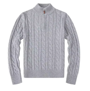 Custom Solid <b>Turtleneck</b> <b>Sweaters</b> OEM Manufacturer Wholesale Knitted Pullovers Factory Direct Supplier Warm Comfortable Spring - Product Image 1