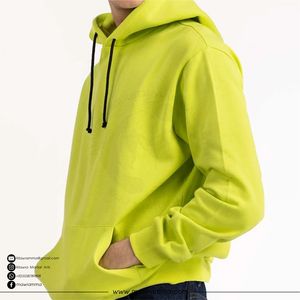 Sudadera con Capucha de Felpa de Algodón Grueso para Invierno, Corte Holgado, Personalizable con Bordado, Impresión de Logotipo, Tinte Liso, Estilo Urbano Unisex de Moda - Product Image 4