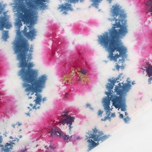 Multi-Color Tie-Dye Printed Cotton Fabric Unique Handcrafted Textile for Dresses <b>Crafts</b> Bags Curtains - Product Image 4